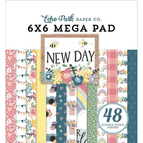 Echo Park Paper Company Fall Cardmakers 6X6 Mega Pad Paper, Multi