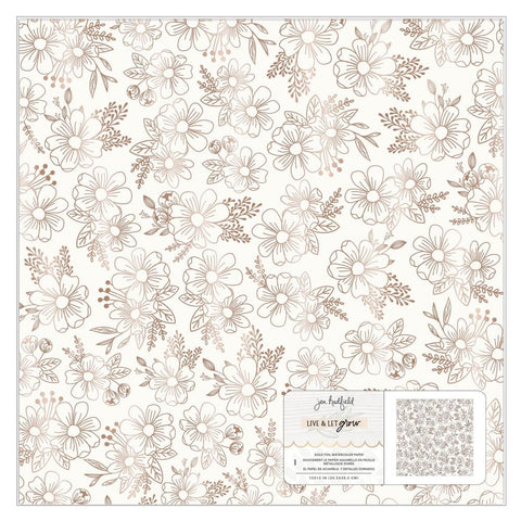 American Crafts Single-Sided Paper Pad 12X12 48/Pkg-Jen Hadfield Stardust