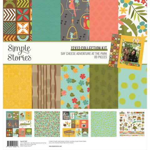 Say Cheese Main Street Double-Sided Cardstock 12x12 Here We Go