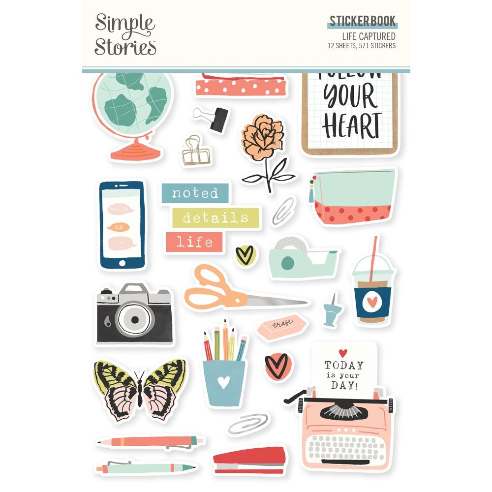 Simple Stories Life Captured September Patterned Paper