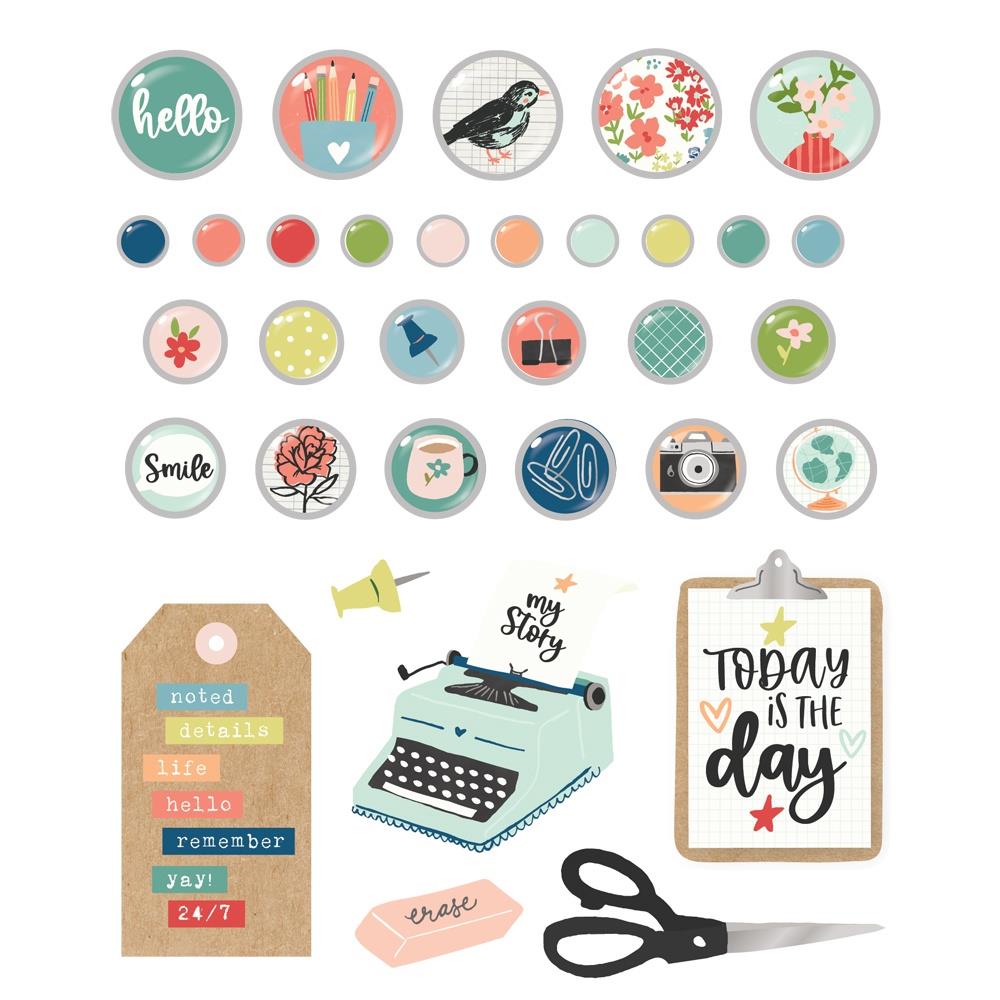 Simple Stories Life Captured Sticker Book