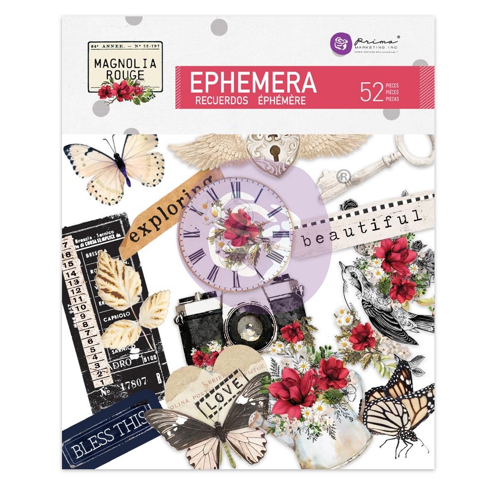 Prima - Magnolia Rouge Collection - 12x12 Paper Pad