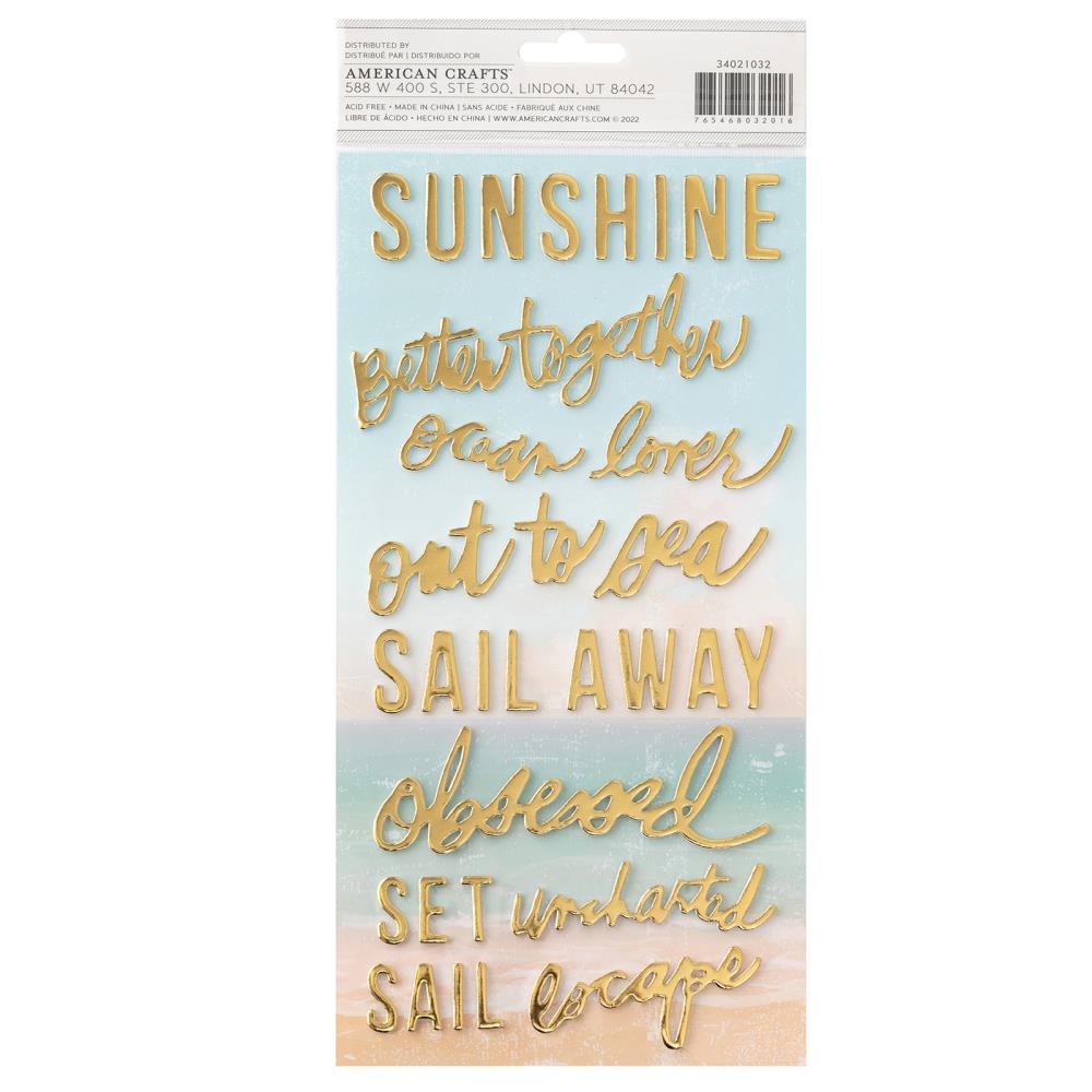 Heidi Swapp Set Sail Logo Cutapart Patterned Paper – Cheap