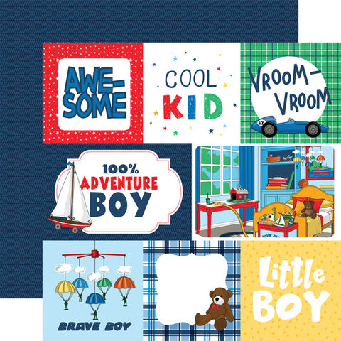 Photoplay Hush Little Baby: Boy Element Stickers - Creative Escape