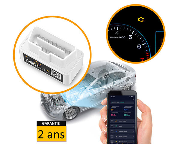 OBDclick interface diagnostic obd automobile