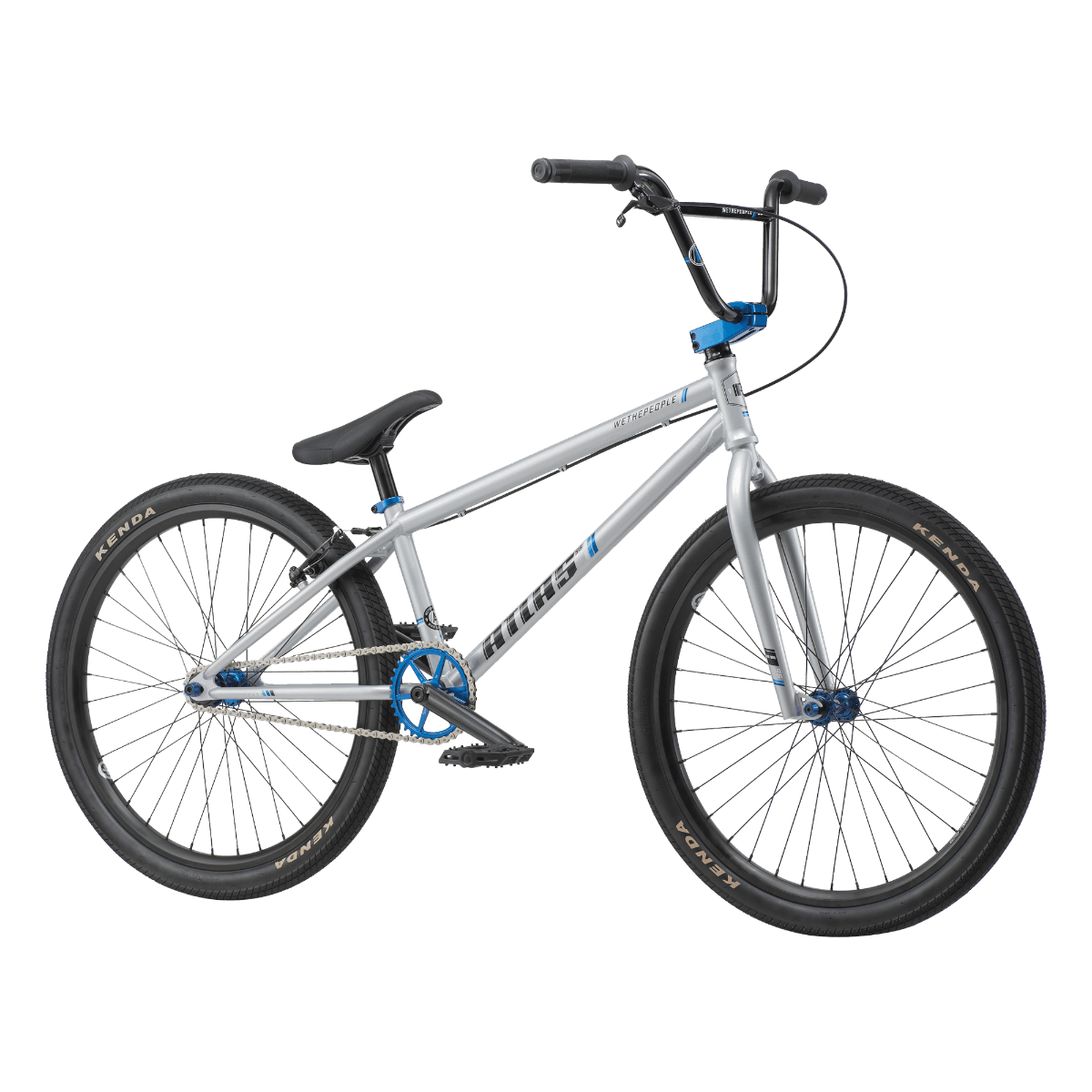 bmx bike silver