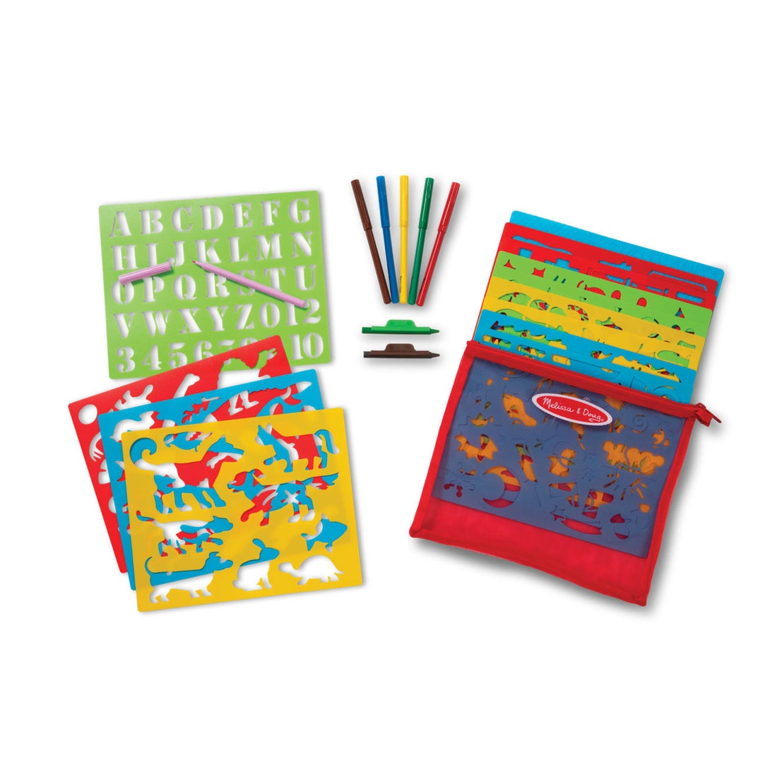 Melissa & Doug Fashion Design Art Activity Kit - 9 Double-Sided Rubbing  Plates, 4 Pencils, Crayon - Fashion Plates, Travel Toys for Kids Ages 5+,  16