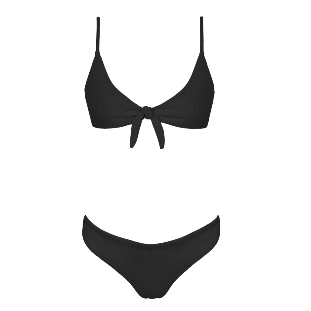 Buy RENEE Ribbed Bikini Set - Raven Online – ARLO SWIM