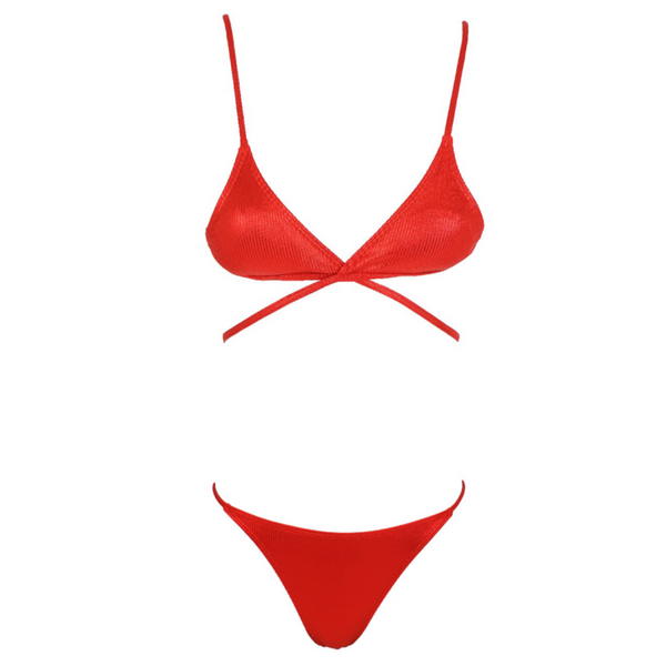 Buy PENELOPE Bikini Set - Scarlet Red Online – ARLO SWIM