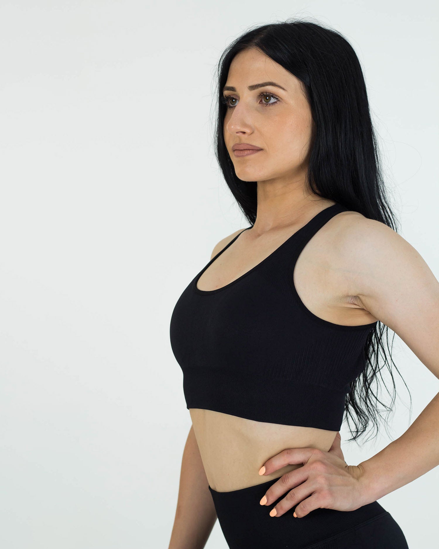 Buy FAIG Sports Bra, Beauty Back Shockproof Hallow Back Removable