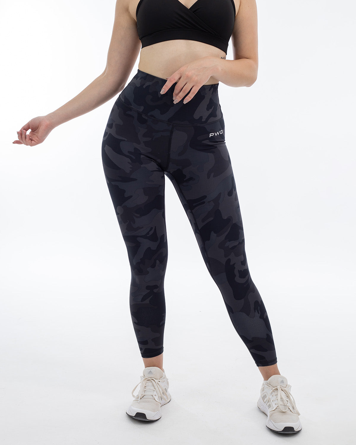 Sense Camo Seamless Leggings - Light Grey