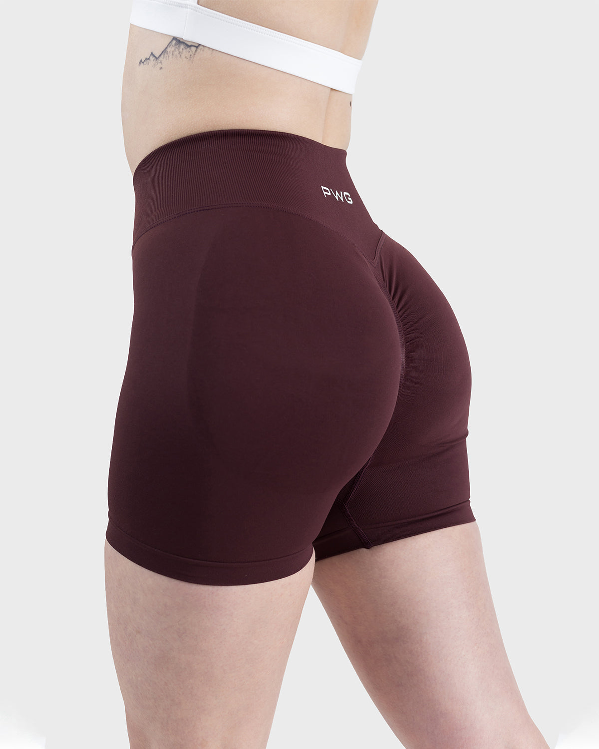 Shaper Booty Shorts - Maroon – Blockout Clothing