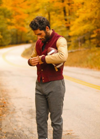 best-jacket-for-short-men-varsity-jacket-bomber