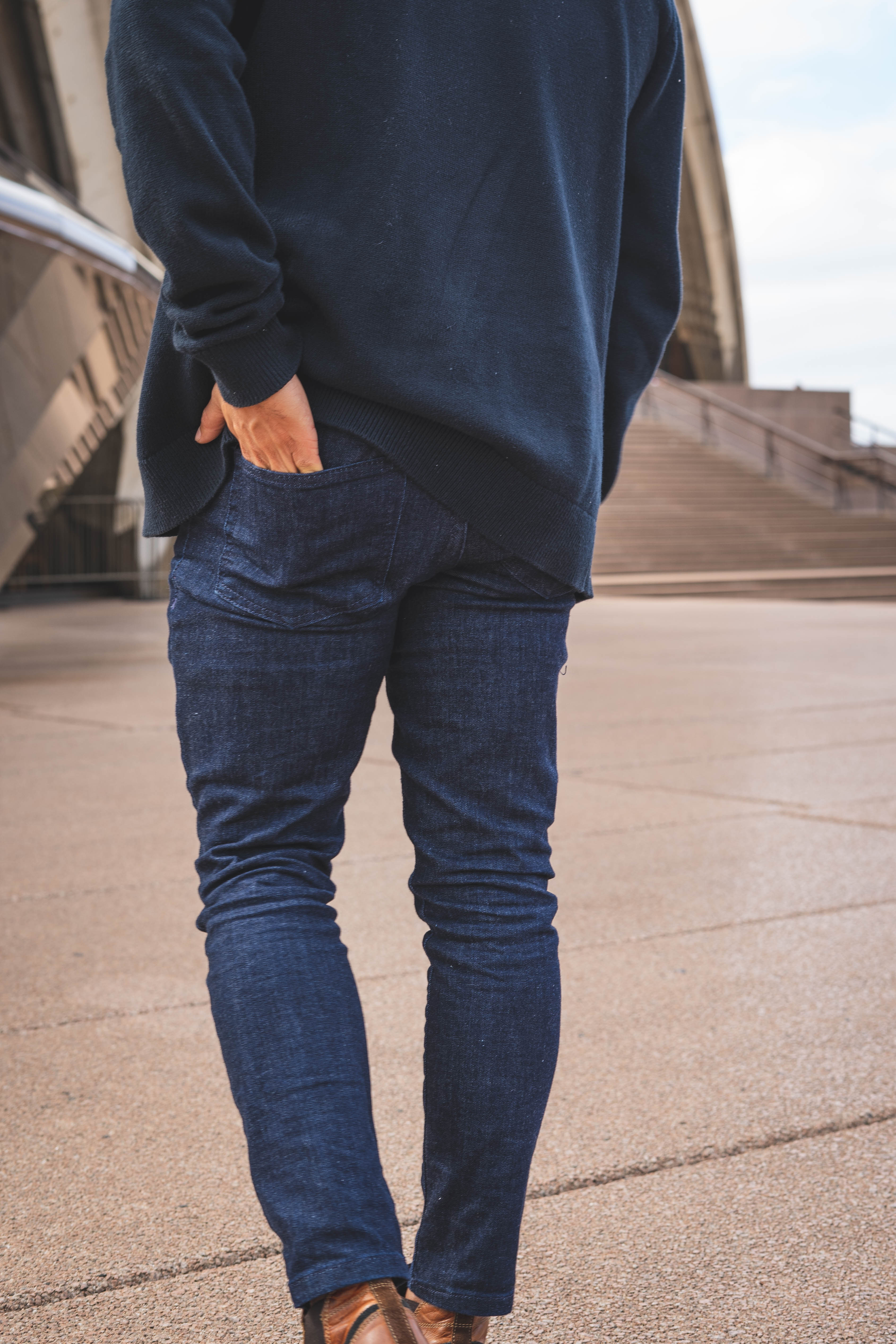 The Bruce Blue | Jeans for Short Men | Under 510 – Under 5'10