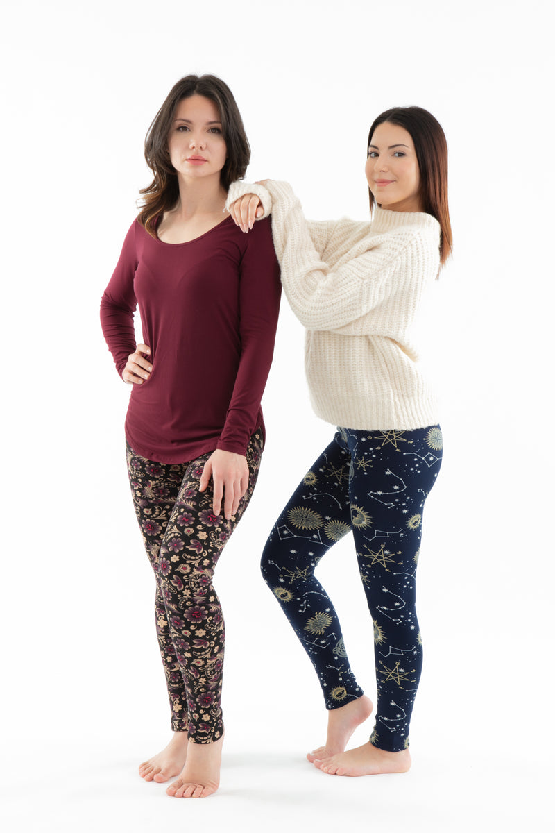 Just Cozy - Cozy Lined - 8 Way Stretch Leggings