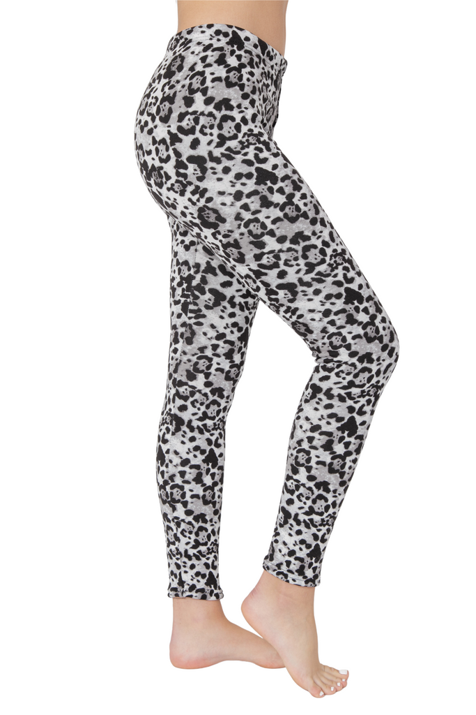 Shimmer Leopard Leggings Black – NARLEE Co.