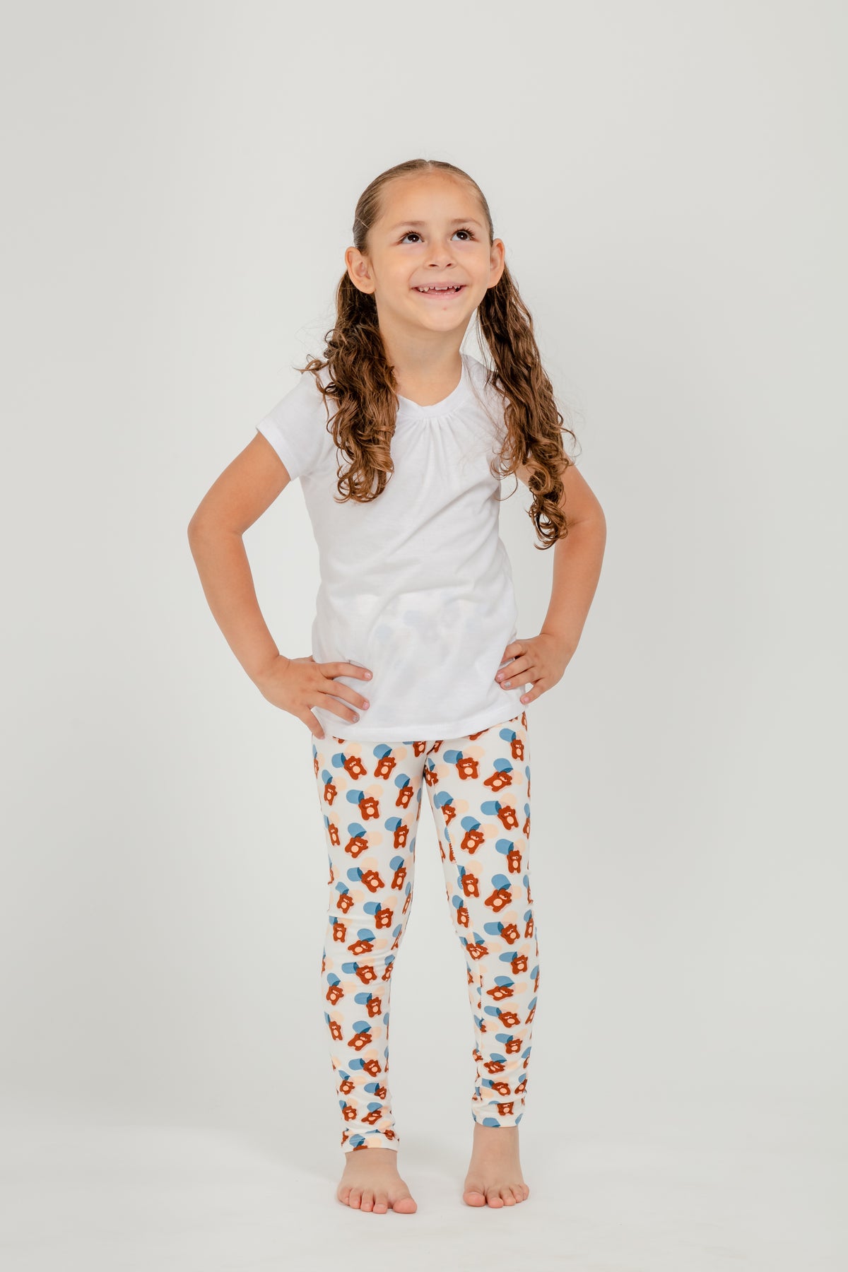 Kids Tights - Hot Air Balloon Grey – Joyfullook