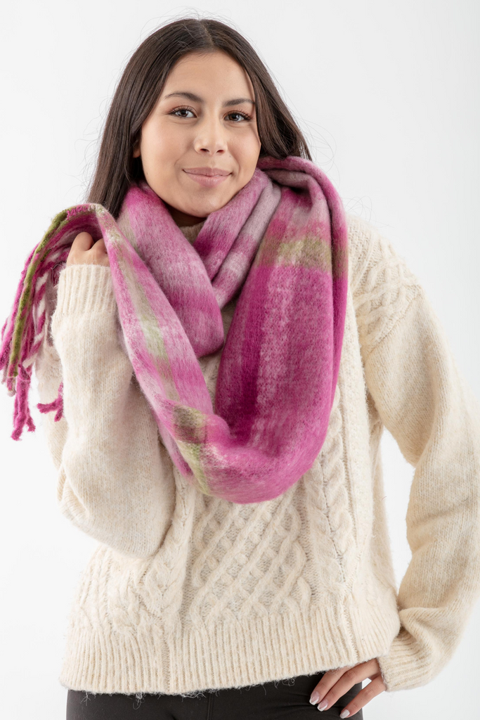 Just Cozy - Bouclé Scarf- Comfy and Cozy