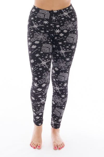 Just Cozy Fur Lined Leggings, Warm Winter Leggings Canada - Just Cozy