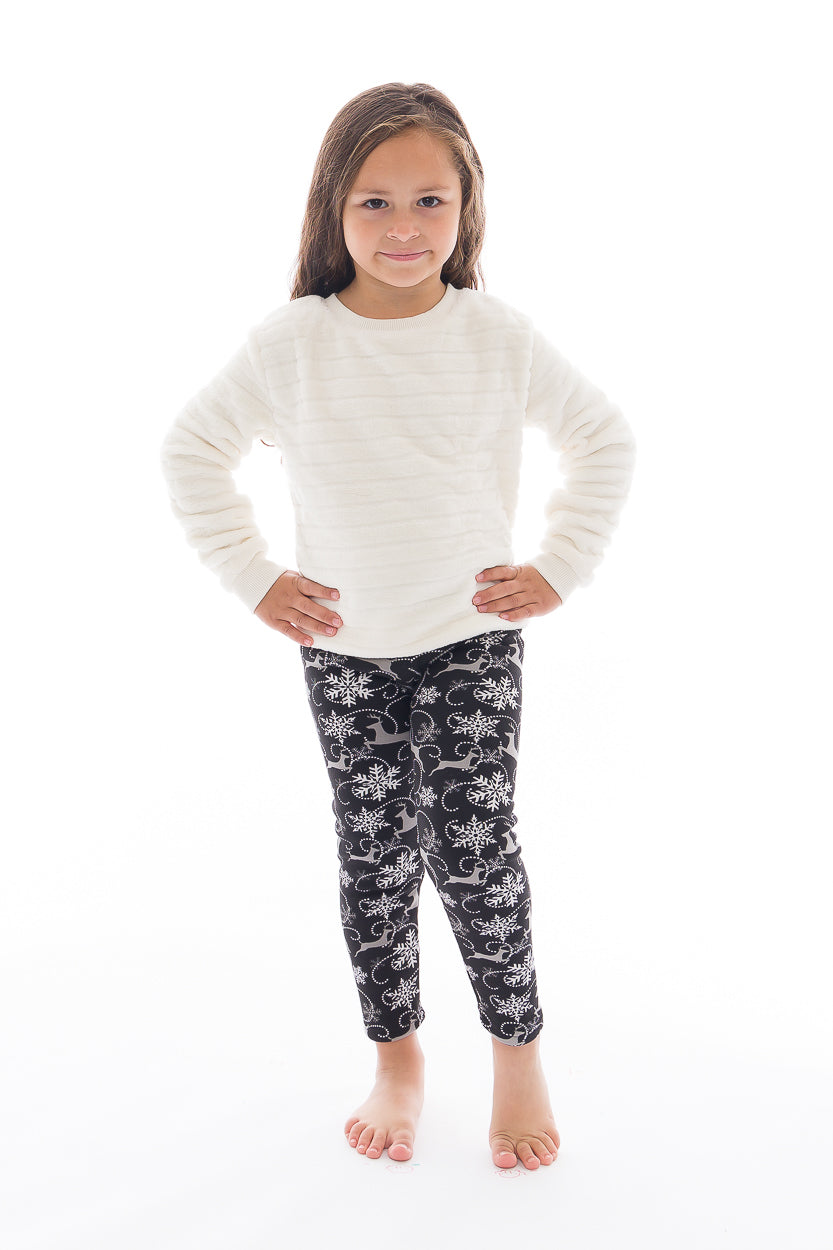 Just Cozy - Fleece Lined Leggings (3/4Y) – Aster and Luna