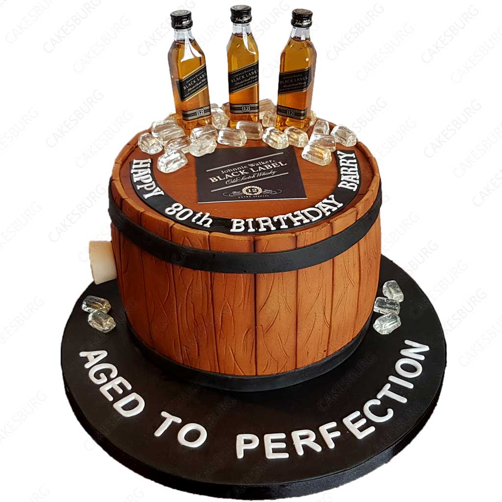 Johnie Walker Whiskey Cake CAKESBURG Online Premium Cake Shop   Johnie Walker Cake 12 1200x1200 