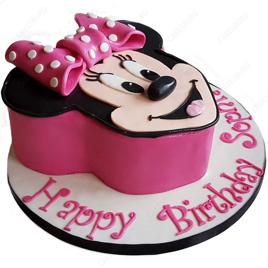 Minnie Mouse Cake 3 Cakesburg Online Premium Cake Shop