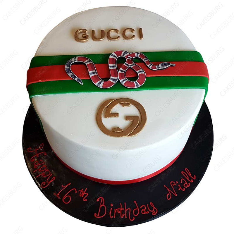 Gucci Logo Cake #1