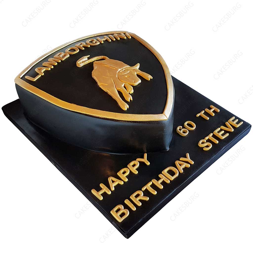 Lamborghini Logo Cake