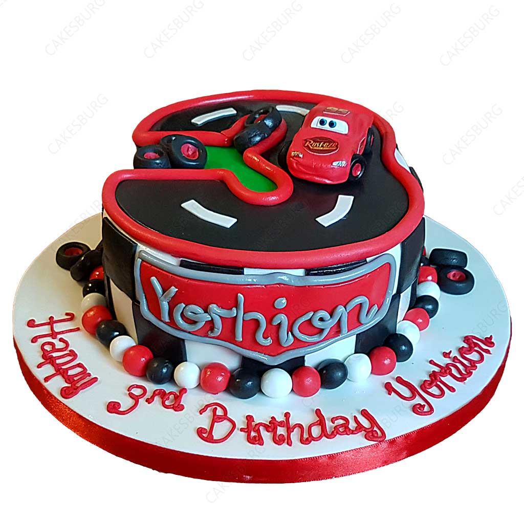 Mcqueen Cars Cake