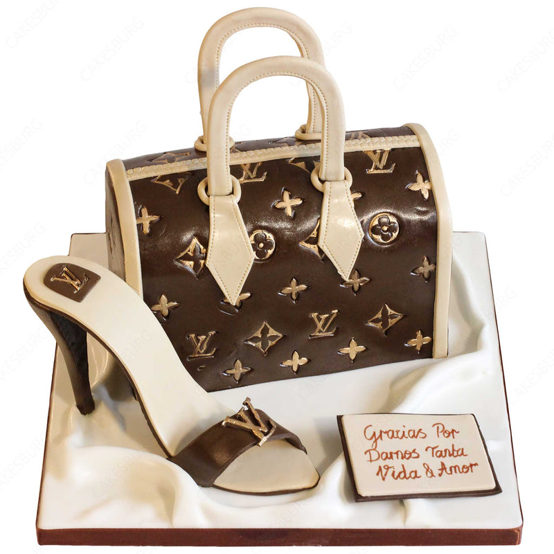 Shop in Style  Louis Vuitton Handbag Cake