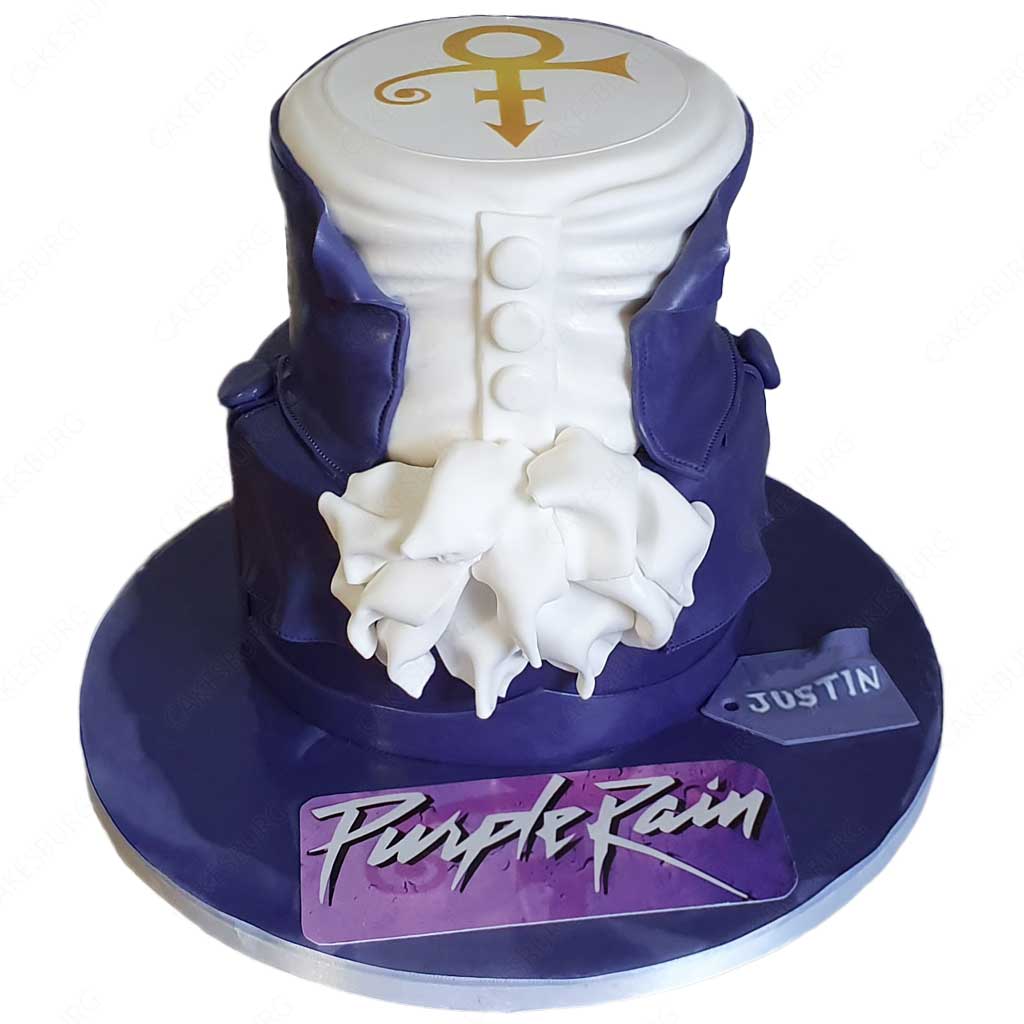 Prince Purple Rain Cake