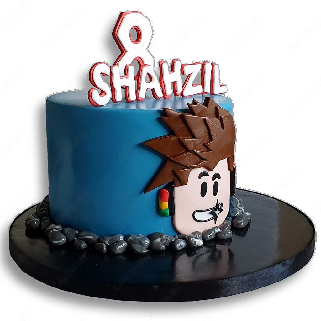 Roblox Cake Cakesburg Online Premium Cake Shop - roblox cake ideas square