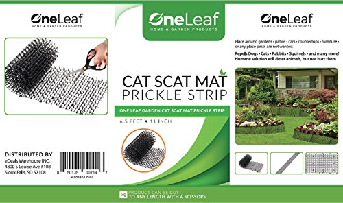 Garden Deterrent Cat Scat Mat Over 6 Feet Catsegory