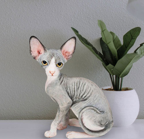 sphynx cat plush toy