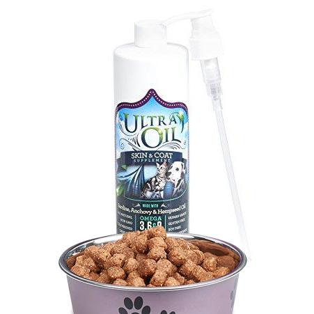 ultra oil skin & coat supplement with hempseed oil