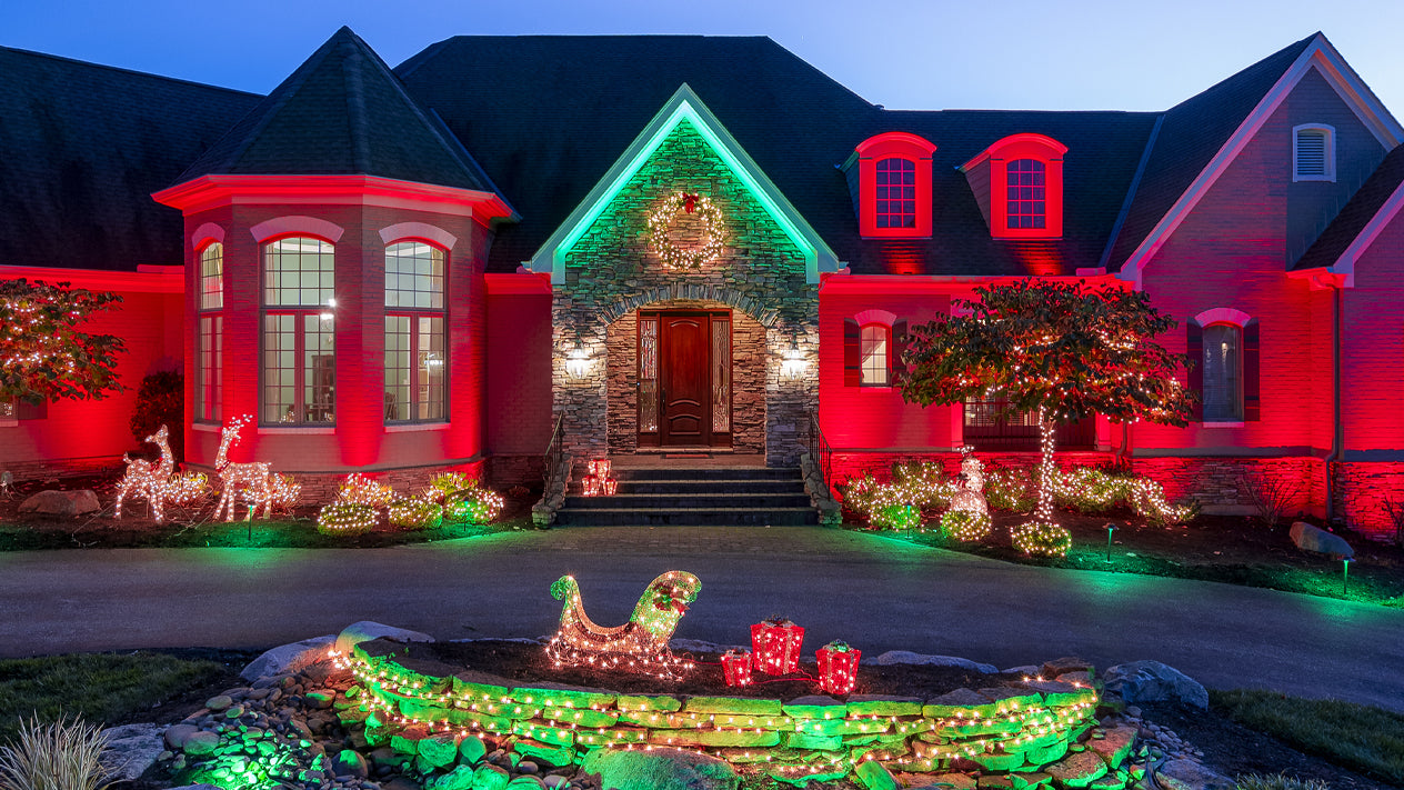 med hensyn til Lavet af impuls Smart Christmas Landscape Lighting | Haven Lighting
