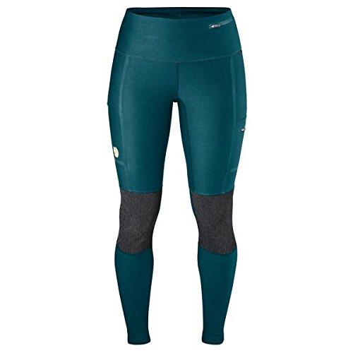 Mallas y bodies Black Mujer XS FJALLRAVEN Abisko Trekking Tights W Mallas  Deportes y aire libre