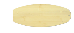Remo palas de bambu natural