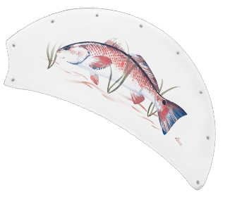 Redfish - Game Fish of the Florida Keys Custom Canvas Blades