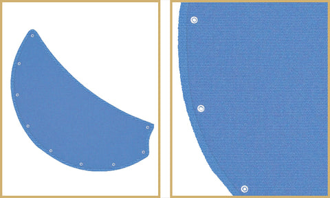 custom capri sunbrella nautical canvas blades
