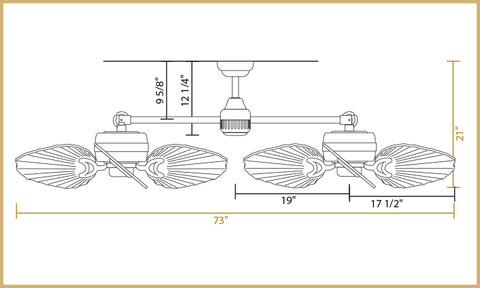 35 inch Twin Star III vertical configuration