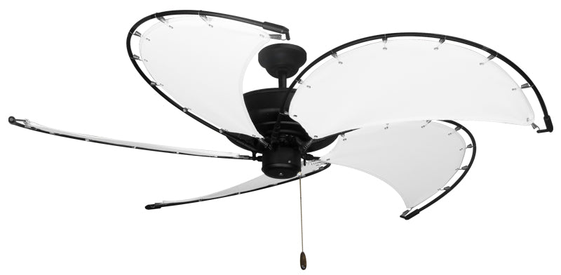 52 Inch Raindance Nautical Ceiling Fan Classic White