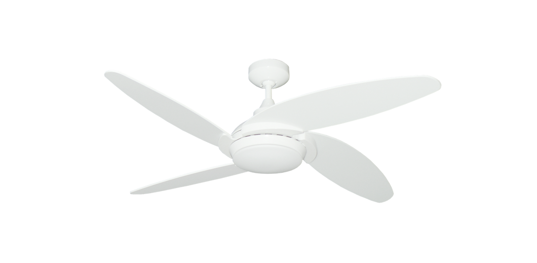 52 Inch Tuscan Ceiling Fan In Pure White