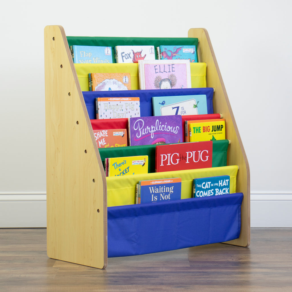 primary book rack