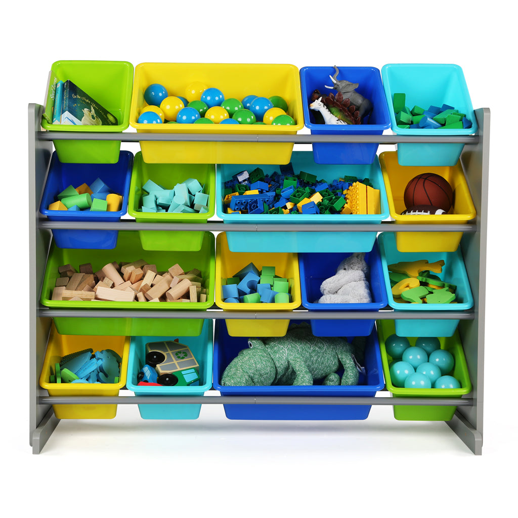 large plastic toy storage tub