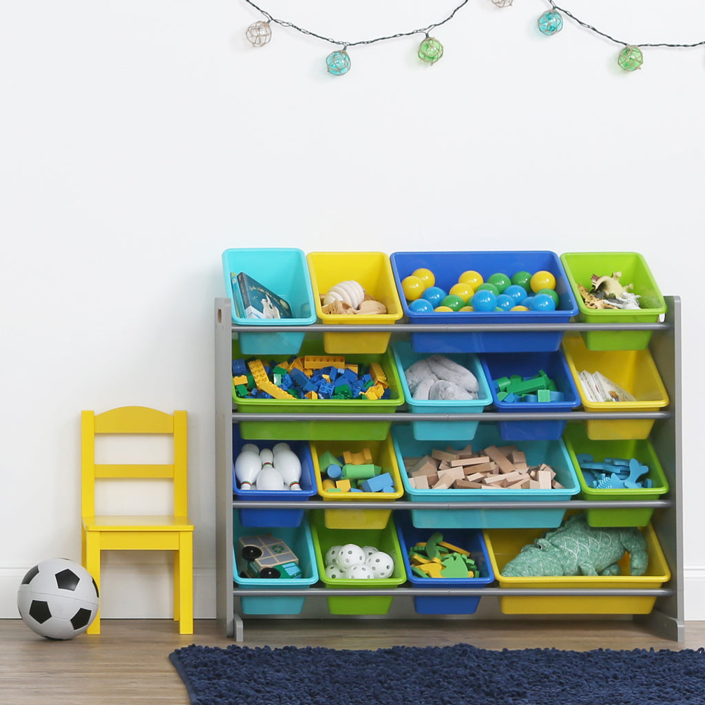 tot tutors toy organizer 16 bins