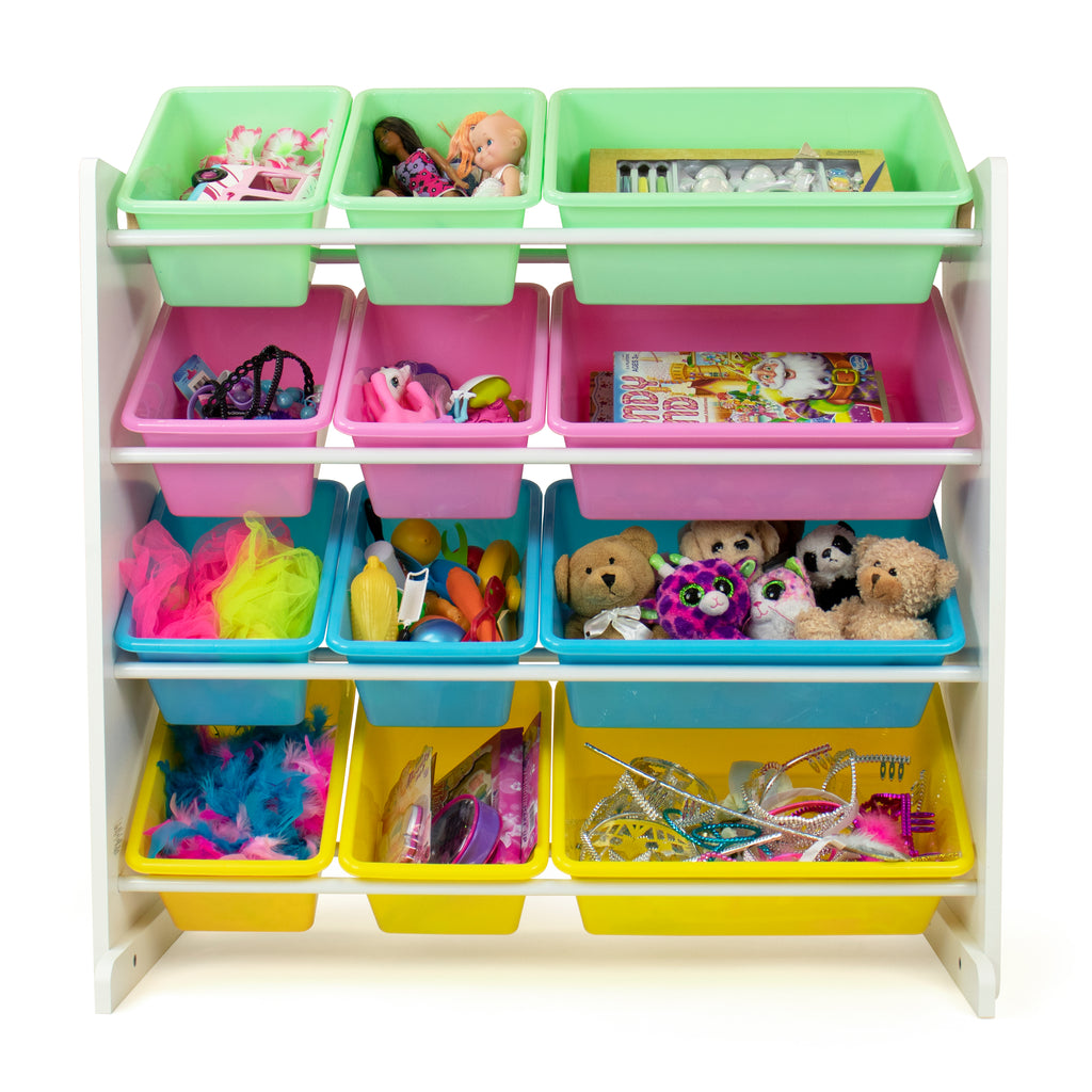 12 bin toy storage