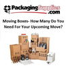 移动箱子——有多少盒你需要对你的即将到来的移动吗?