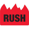 1 1/2 x 2”-“Rush”(提单)火焰标签500/卷