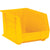9 1/4 x 6 x 5黄色塑料Bin Boxes 12/Case
